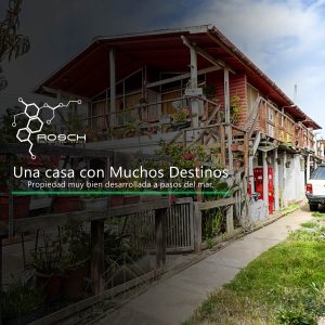 Casa + Negocio + Cabañas a pasos del mar