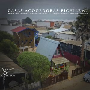 2 Casas en 1 terreno a Orillas del mar